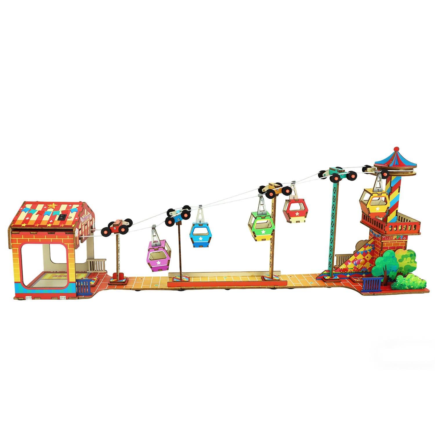 Tramway à câble DIY