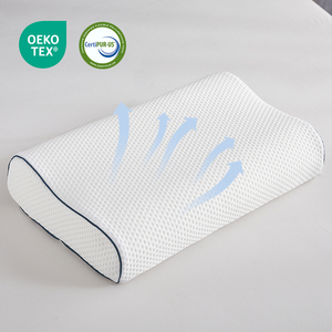 Almohada Cervical Ortopédica Transpirable de 4 Capas con Espuma Viscoelástica Ajustable en Altura y Funda Extraíble - Product Image 2