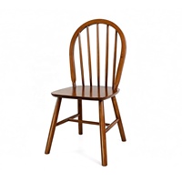 Chaise de salle à manger en bois massif nordique, style moderne minimaliste, pour restaurant ou bureau, avec assise rembourrée, mobilier classique