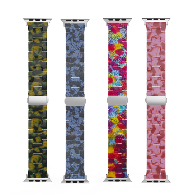 Resin Smart Watch Band for Apple Watch Series 10 & SE  Compatible IWatch Strap, Durable and Stylish for Men & Women