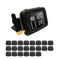 Système de surveillance de pression des pneus intelligent sans fil pour camions et remorques (TPMS) 6-36 roues