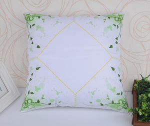 DIY Diagonale Doppelseiten kissen Polyester Blank Sublimation Spitze Kissen bezug - Product Image 2