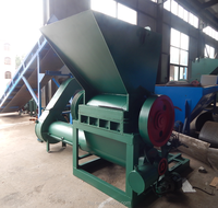 Ligne de production automatique de broyeur de plastique broyeur de plastique broyeur broyeur de déchets de plastique PET