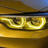 Modules de puces LED Liwiny pour M3 M4 CSL Série 4 Golden Eye LED F80 F82 F83 LCI Feux de jour jaunes