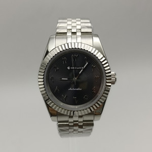 Reloj automático NH35 Fashion SEILOCE para hombre, caja de reloj NH35 con cristal de zafiro, reloj de pulsera informal sin calendario - Product Image 1