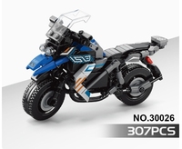Juguete Educativo de Construcción de Motocicletas con Casco y Muñeco Incluidos