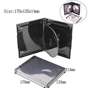 Boîte d'emballage en PP pour disque optique CD monté sur voiture, boîte de rangement pour disque DVD, boîtier pour disque VCD sont utilisés pour les enregistrements de célébration de mariage. - Product Image 2