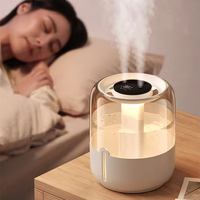 Nouveau grand volume de brouillard Nano molécules d'eau fines Double buse réapprovisionnement en eau Pure humidificateur de Purification de l'air
