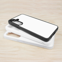 Coque de téléphone vierge pour sublimation 2D TPU+PC pour Samsung S26, personnalisable pour Galaxy S25/S24 Plus/S25 Edge – Objets de sublimation