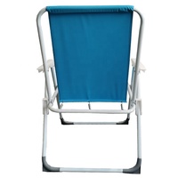 Chaise pliable de plage en acier, mobilier Portable, personnalisé, vente en gros, léger, adultes, bon marché, plage, mer, été