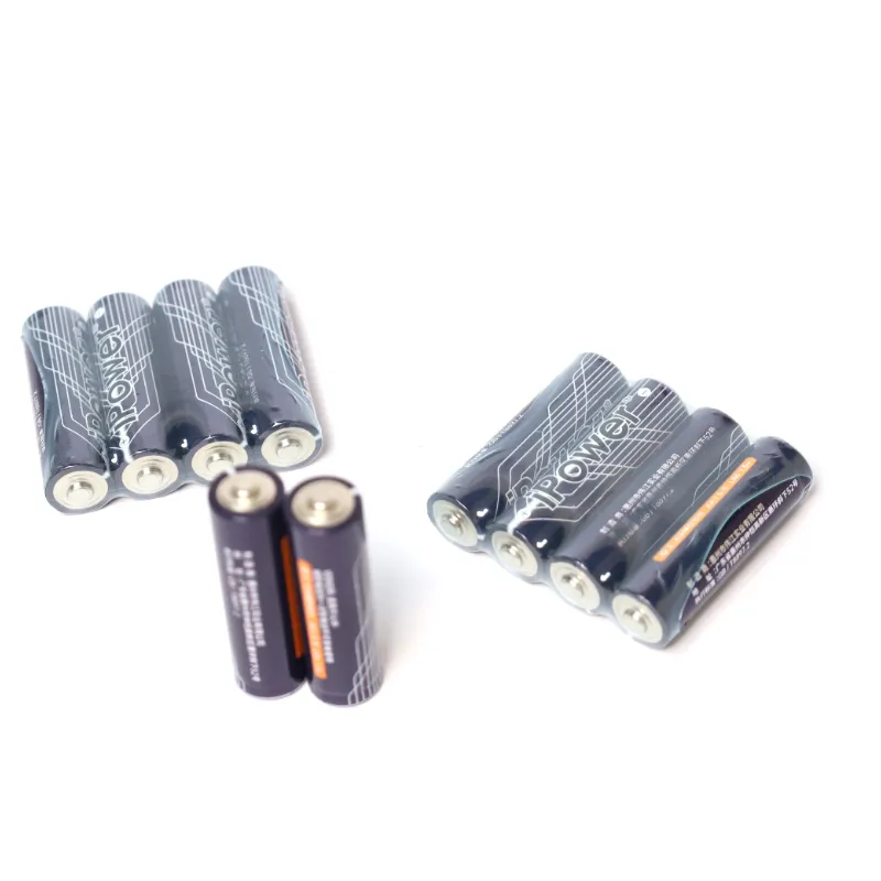 Preço barato super triplo a aaa 7 am4 1.5v 4 bolhas pacote de pilha seca bateria alcalina primária lr03 para controle remoto