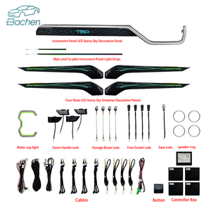 Iluminación ambiental Interior LED Symphony, accesorios decorativos mejorados para Toyota para Rav4 (2019-2024), iluminación Interior automática - Product Image 1