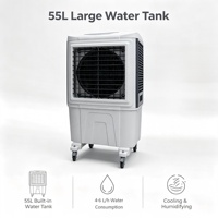 Refroidisseur d'Eau Évaporatif Mobile 5000 m³/h pour l'Événementiel Commercial Temporaire, les Salles d'Exposition et le Refroidissement des Espaces de Travail Intérieurs