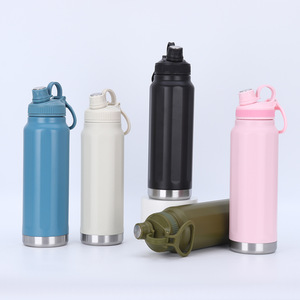Gran Oferta personalizada 800ML <span class=keywords><strong>1000ML</strong></span> frasco aislado botella de agua de acero inoxidable deporte gimnasio botella de agua - Product Image 5