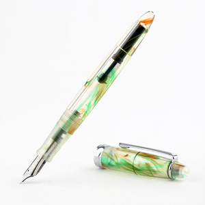Pluma estilográfica de resina <span class=keywords><strong>Aurora</strong></span>, de arte, PENBBS-308, para adultos, estudiantes, negocios, escritura, regalo, práctica, hecha en china - Product Image 3