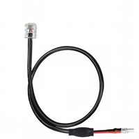 Cordon d'alimentation RJ11 12V radar de voiture enregistreur de conduite de chien électronique câble de charge abaisseur intégré