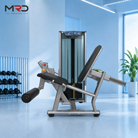 Máquina Comercial de Extensión de Piernas Sentado con Selector para Entrenamiento de Cuádriceps, Equipo de Fuerza para Gimnasios y Clubes de Fitness