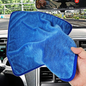 Toalla giratoria, toalla absorbente para lavado de coches, paño de limpieza de coches de microfibra automotriz, toalla de coche de 600gsm 40*40cm - Product Image 6