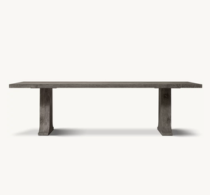 Sassanid OEM ensemble de salle à manger traditionnelle antique <span class=keywords><strong>table</strong></span> à tréteaux traditionnelle <span class=keywords><strong>table</strong></span> à manger rectangulaire Banbury - Product Image 4