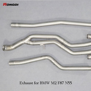 Système d'échappement Valvetronic pour BMW M2C F87 N55 2016~2019, titane, échappement sport avec soupape à vide - Product Image 4