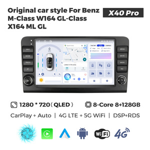MEKEDE X10 X20 X30 X40 UIS7865 8+128G QLED AKM DSP Sans fil Style voiture d'origine pour Benz Classe M W164 Classe <span class=keywords><strong>GL</strong></span> X164 ML <span class=keywords><strong>GL</strong></span> - Product Image 2