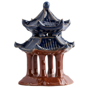 Garden Ornament Pagoda Water Absorbing Stone Bonsai Decor Home Gardening Accessory Landscaping Decoration <b>Small</b> Figurine - Product Image 1