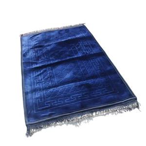 Nouveau tapis de prière classique antidérapant pliable, tapis de prière islamique lavable avec pompons, adapté à un usage domestique - Product Image 6