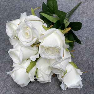 7 Fiori Artificiali a Forma di Nuvola Viola per Decorazioni Nuziali, Fiori Freschi e Secchi per Interni - Product Image 6