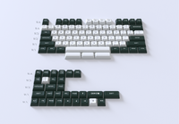 Clavier mécanique SIKAKEYB 61 64 68 84 touches 60% 75% 80% personnalisé OEM en résine PBT double injection blanc vert gris mignon
