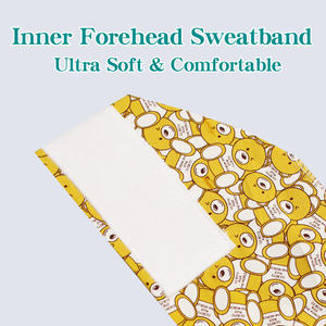 Gorro exfoliante de animales con gorro elástico para mascotas Hospital médico exfoliante sombreros pediatría ginecólogo Unisex <span class=keywords><strong>Anime</strong></span> para enfermeras gorro quirúrgico para hombres - Product Image 4