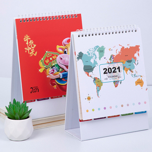 Calendario de mesa personalizado, planificador de impresión con espiral, precio barato, 365 días, 2023 - Product Image 5