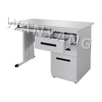 Mobilier moderne métal contemporain simple tiroirs ordinateur lampe personnel pas cher travail personnalisé table poste de travail bureau à domicile bureau bureau