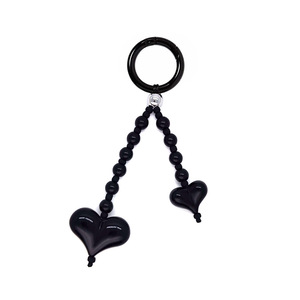 Tendance 2026 : Bracelet de téléphone portable de luxe en perles arc-en-ciel et cristal, avec design cœur et canard, en vrac - Product Image 3