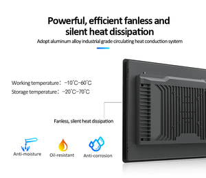 Wpna 13.3 inch công nghiệp nhúng Bảng điều chỉnh PC màn hình cảm ứng tất cả trong một PC - Product Image 4