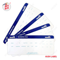 Impression en gros de cartes de visite personnalisées en papier couché/offset, étiquettes pour cartes d'embarquement d'avion, impression de billets thermiques