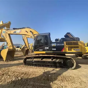 Excavatrice sur chenilles CAT 336D de haute qualité, 36 tonnes, d'occasion, pour terrains d'excavation moyens, Japon, Caterpillar, bon prix pour la ferme - Product Image 5