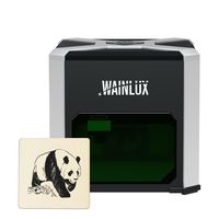 Wainluxミニレーザー彫刻カッターレーザーマーキング彫刻機ミニCNCルーターウッドレザーガラス用レーザー彫刻機