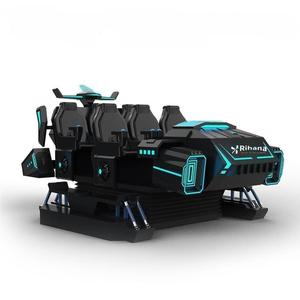 Parc d'attractions d'intérieur 9d, six cinémas de la simulation VR de réalité virtuelle de sièges à vendre - Product Image 1