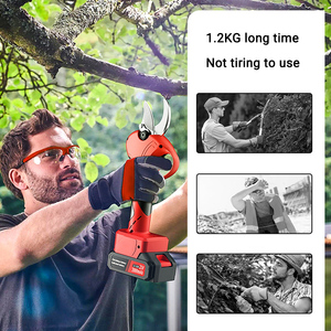 Vườn điện kéo hiển thị có thể sạc lại không chổi than mở rộng cực cắt tỉa Shears - Product Image 3