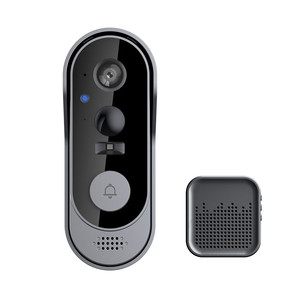 IFA02 M9S Caméra de sonnette interphone sans fil WiFi à longue portée, avec amplificateur de signal et fonction de pénétration des murs - Product Image 1
