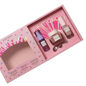 <span class=keywords><strong>Caja</strong></span> de embalaje de productos de belleza personalizada crema facial cuidado de la cara esencia de aromaterapia líquida cuidado de la piel <span class=keywords><strong>caja</strong></span> de embalaje brillante - Product Image 2