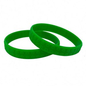 Nueva Pulsera de Silicona Europea y Americana con Diseño de Música, Estilo Hip Hop y Rock, Personalizable con Logotipo - Product Image 6