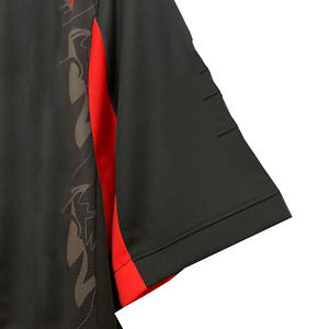 Camiseta de fútbol Retro de alta calidad para niños, camisetas sublimadas de Jacquard personalizadas con logotipo, pantalones cortos de entrenamiento de invierno, servicio OEM - Product Image 2