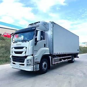 Iuzu ggga प्रशीतित ट्रक 6x2 10 टन फल ताजा दूध सब्जियां परिवहन बर्फ क्रीम - Product Image 2