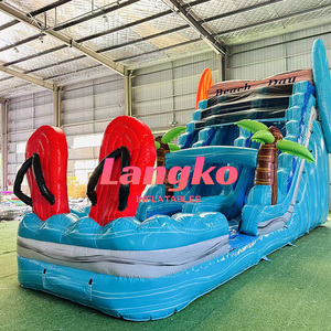 <span class=keywords><strong>Structure</strong></span> de jeu Tropical Fiesta, toboggan aquatique <span class=keywords><strong>gonflable</strong></span> extérieur à vendre - Product Image 6