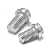 Baut Flens Baja Karbon Ekonomis M6-M16 Grade 4.8 Finishing Polos untuk Perakitan Pallet dan Peti Kayu Ekspor