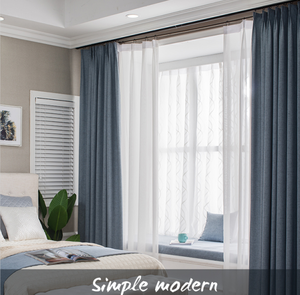 Rideau Occultant d'Hôtel en Tissu Uni - Product Image 2