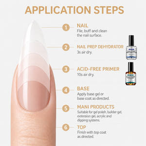 Primer <span class=keywords><strong>Unghie</strong></span> Beauty Nail 15ml Senza Acidi, Disidratante per Preparazione <span class=keywords><strong>Unghie</strong></span>, Gel UV, Polvere Acrilica, Uso Professionale per Salone - Product Image 3