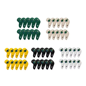 Fundas de Cuero Premium para Palos de Golf, Impermeables, Marca Mr.Bear, Juego de 10 Fundas Personalizadas para Hierros de Golf 4-9 Aspx - Product Image 1