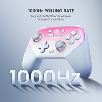 Controlador Inalámbrico GameSir Super Nova para Switch con Estación de Carga, Joystick de Efecto Hall para PC, Nintendo Switch y Teléfono Android